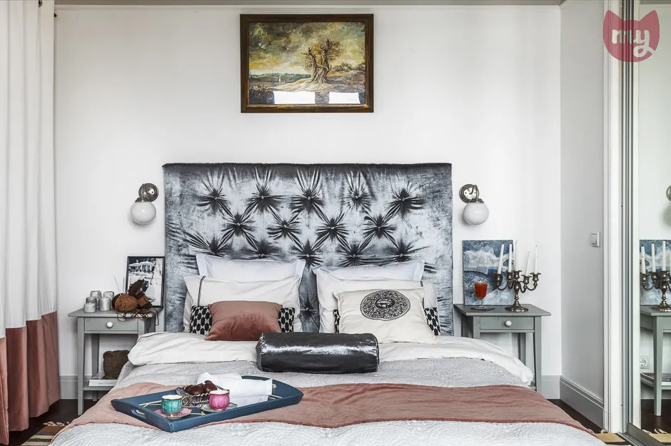 照片：现代风格卧室，Gid，宜家，Geometrium，伊琳娜·拉夫伦季耶娃，安娜·克拉克，尤莉亚·切尔诺娃，奥克萨娜·潘特列耶娃，奥尔加·卡亚尼，叶卡捷琳娜·贝利亚科娃，尤莉亚·韦谢洛娃，尤莉亚·卡莱米，奥尔加·瓦西列娃，安娜·苏哈亚，伊琳娜·彼得罗娃，TaupeHome，尤莉亚·沙德里娜 – 我们的网站上的照片