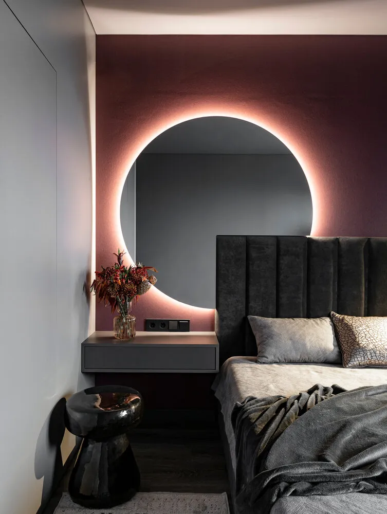 Foto: Dormitorio en estilo moderno, Apartamento, Proyecto de la semana, Minsk, Edificio monolítico, 3 habitaciones, 60-90 metros, Julia Pоздняk – foto en nuestro sitio web