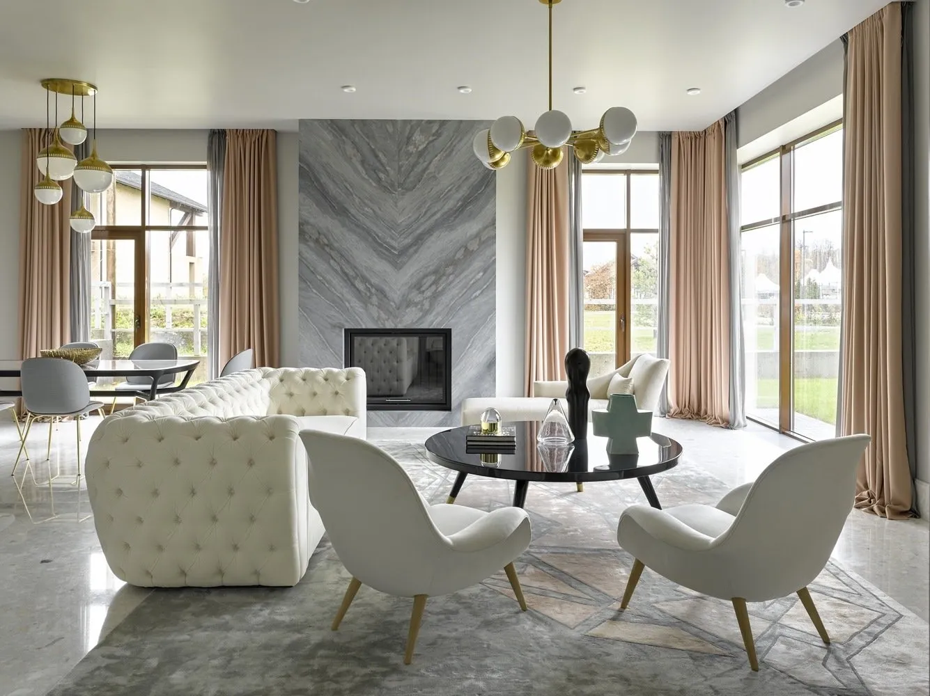 照片:现代风格客厅,采访,快速肖像,卡特琳娜·拉什曼诺娃 – 我们网站上的照片