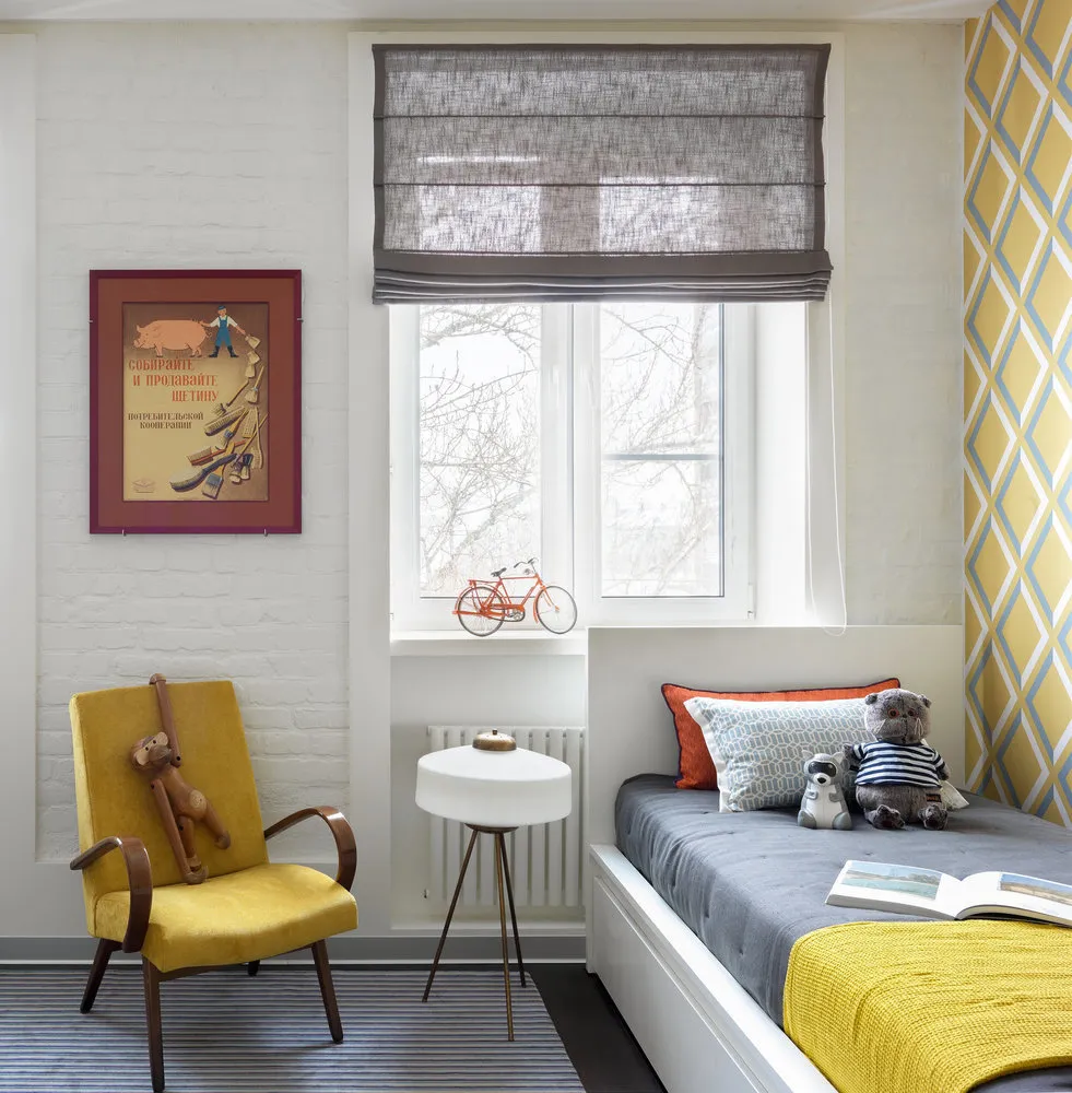 照片：现代儿童房，技巧，Leroy Merlin，Leroy Merlin 词典，学生空间，学生书桌，学生房间 – 我们网站上的照片