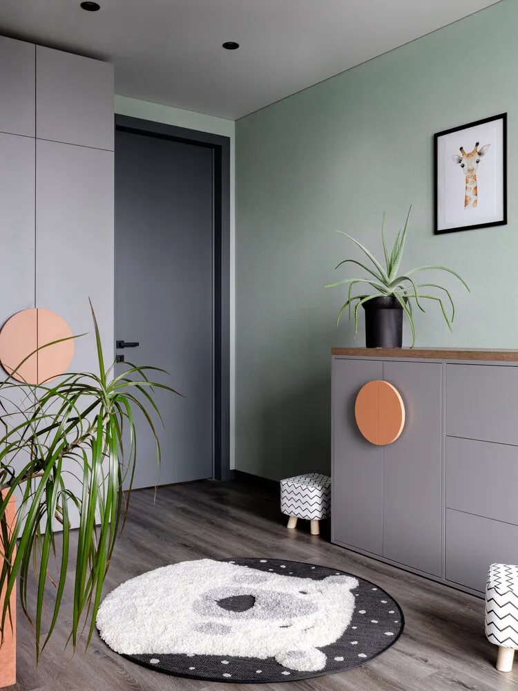 Foto: Habitación infantil en estilo moderno, Apartamento, Proyecto de la semana, Minsk, Edificio monolítico, 3 habitaciones, 60-90 metros, Julia Pоздняk – foto en nuestro sitio web