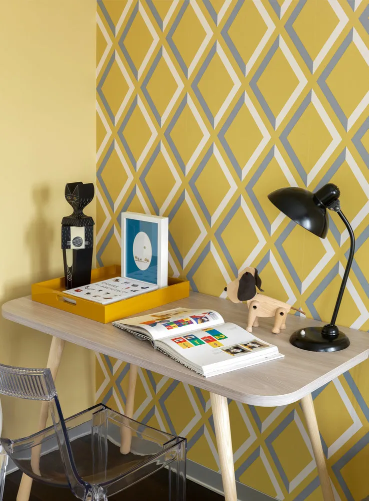 照片：现代儿童房，技巧，Leroy Merlin，Leroy Merlin 词典，学生空间，学生书桌，学生房间 – 我们网站上的照片