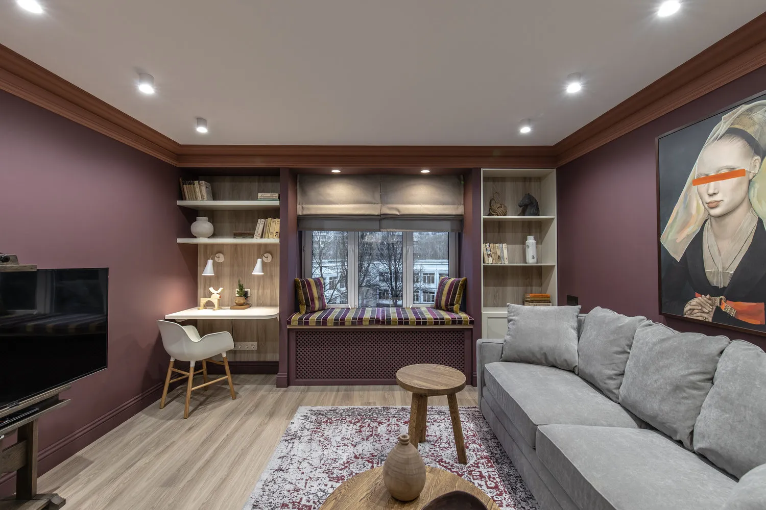 照片:现代风格客厅,室内装饰,维拉·萨韦利耶娃 – 网站上的照片