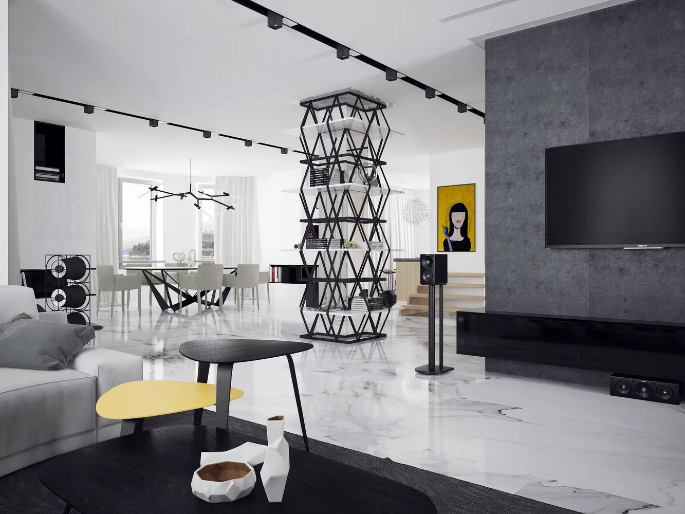 照片：现代风格客厅，技巧，Elena Krylova – 我们网站上的照片