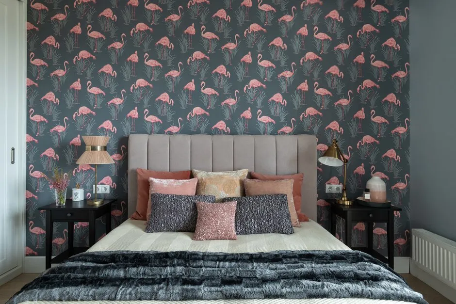 照片：现代风格卧室，指南，室内百科全书，基里尔·波诺马连科，TaupeHome，叶夫根尼娅·马卡罗娃，玛琳娜·卡拉金娜，尼娜·伊万琴科，叶莲娜·捷普洛娃 – 我们网站上的照片