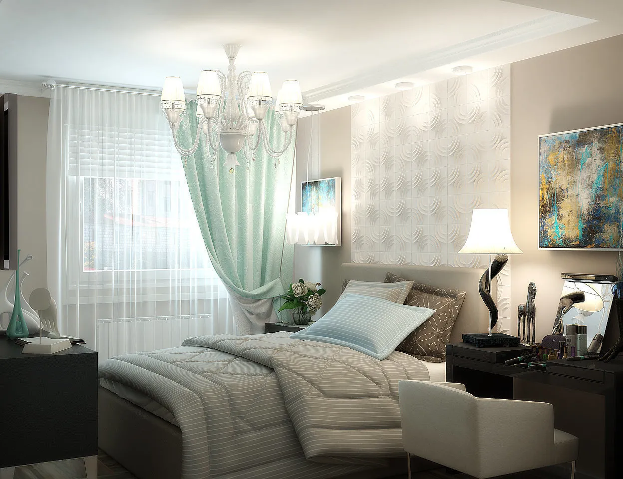 Foto: Dormitorio en estilo moderno, Consejos – fotos en nuestro sitio web