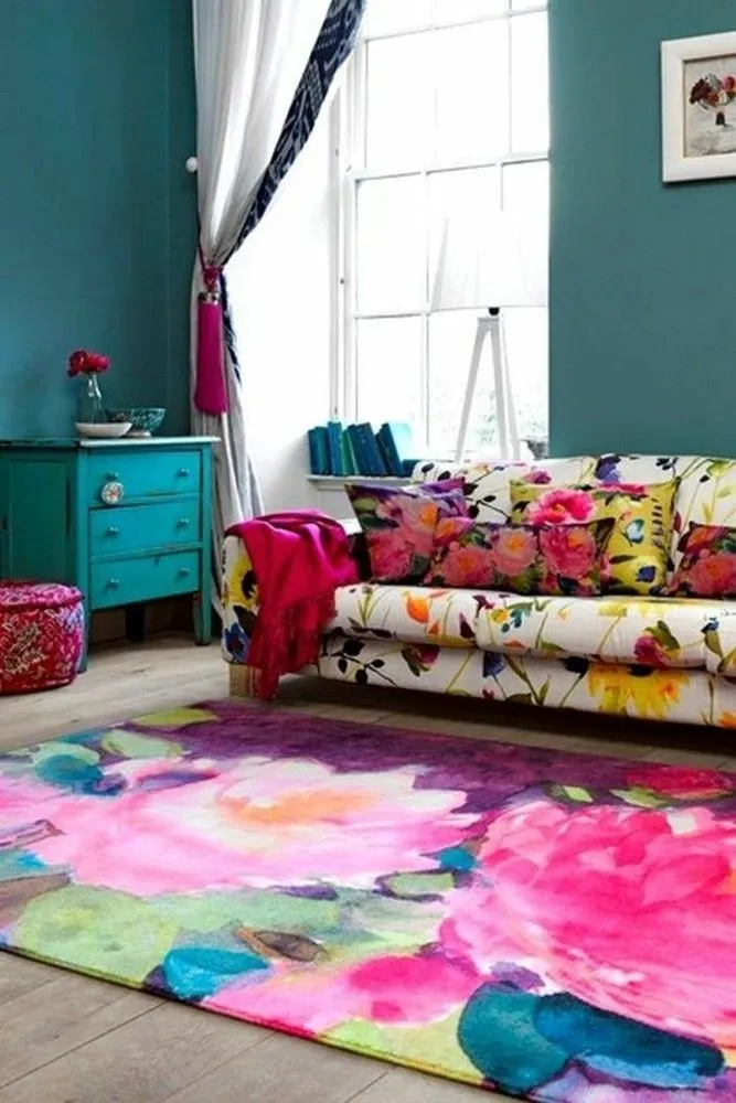 照片：普罗旺斯乡村风格客厅，室内装饰，技巧，玛琳娜·拉普捷娃 —— 我们网站上的照片