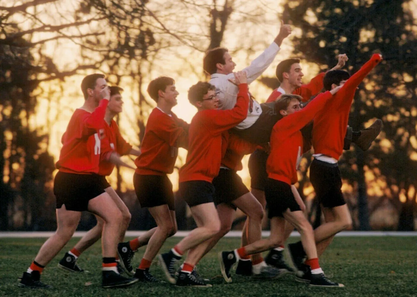 Frame from the movie "Dead Poets Society" (1989)