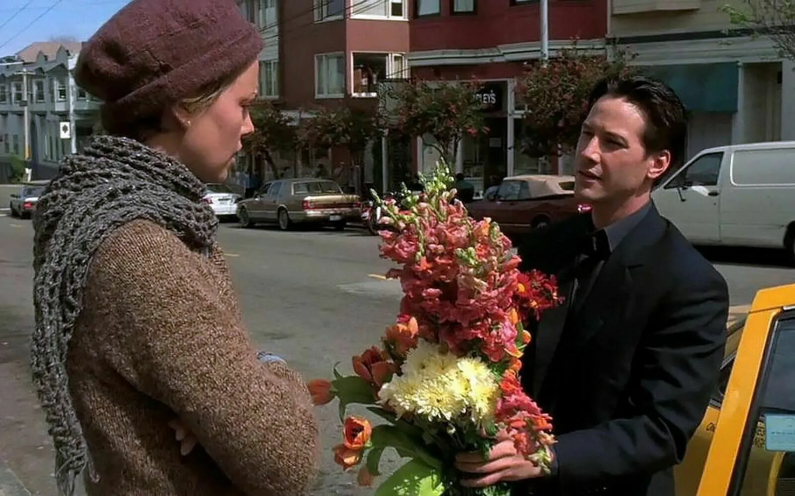 Frame from the movie "Sweet November" (2001)