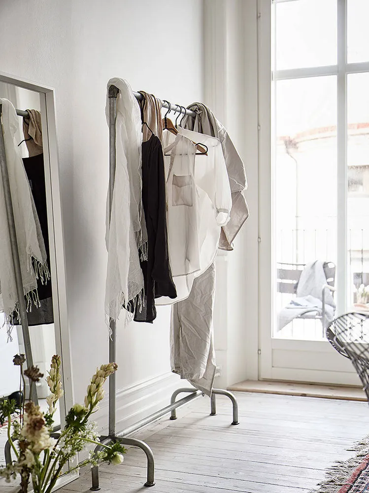 照片：北欧、阁楼、现代、混合装饰、公寓，瑞典，装饰、家具和灯光、白色、哥德堡、1室、最多40平方米，艾玛·菲舍尔 – 我们网站上的照片