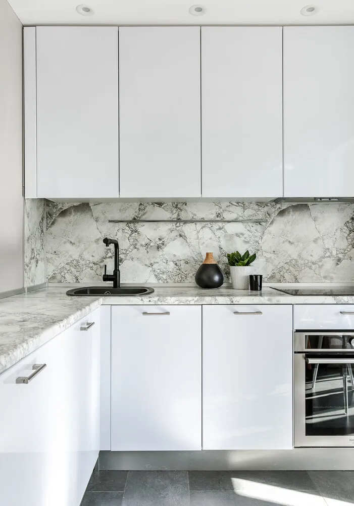 Cocina después del remodelado