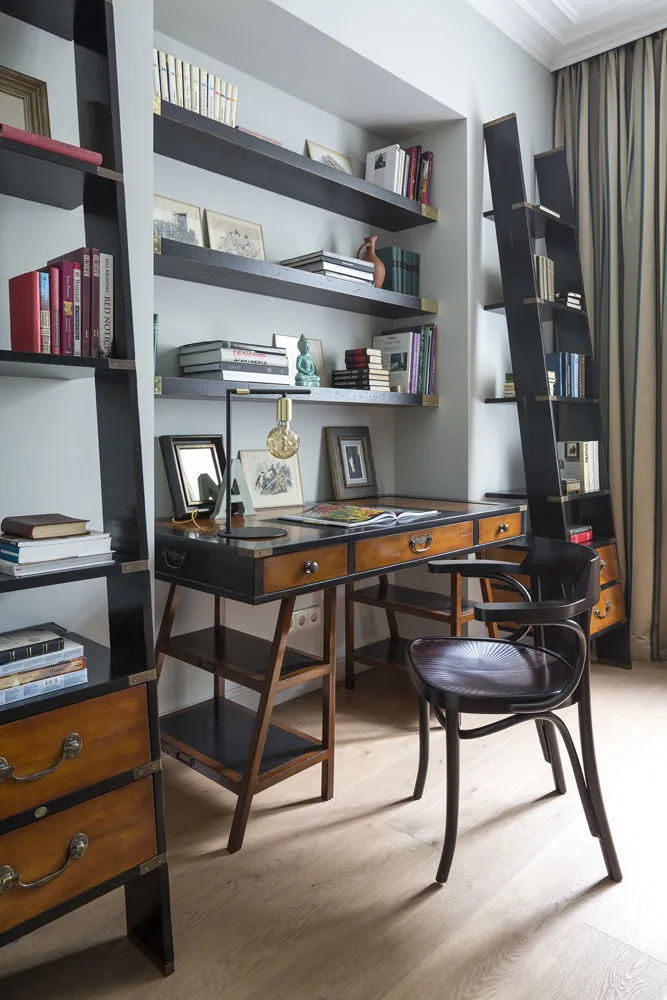 Фотография: Кабинет в стиле Современный, Декор интерьера, Советы, актуальный интерьер – фото на нашем сайте