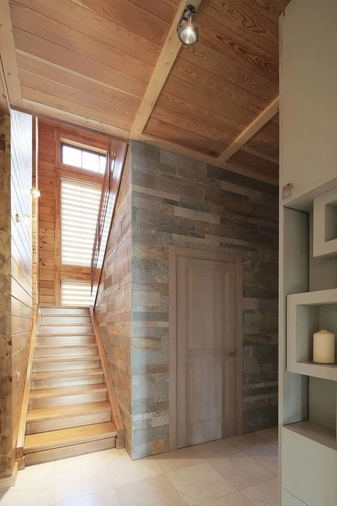 照片:入口大厅生态风格,斯堪的纳维亚,现代,室内装饰,房屋,装饰,家具和灯光,技巧,小屋,庄园,小木屋,住宅和小屋,室内百科全书 – 网站上的照片