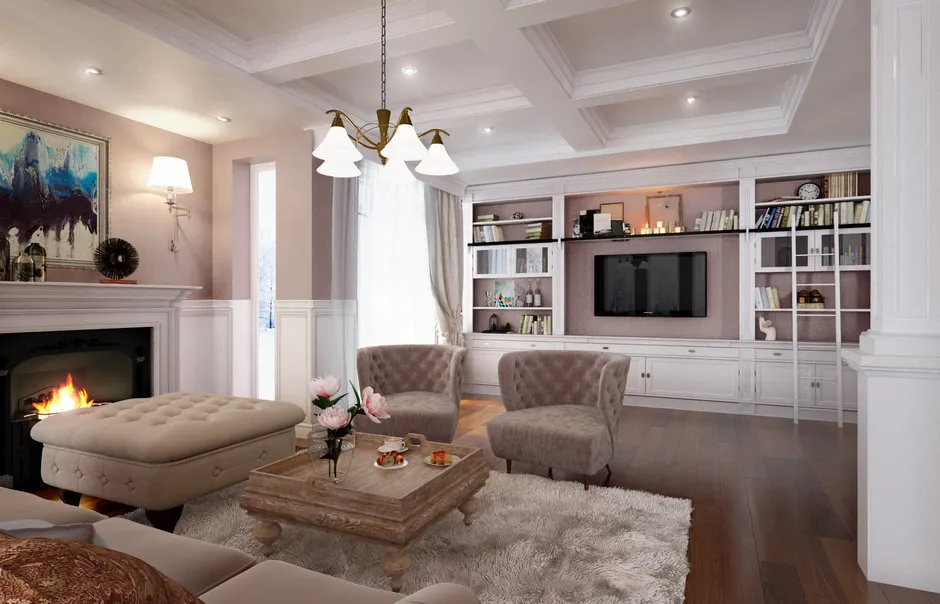 照片:现代风格客厅,斯堪的纳维亚,室内装饰,房屋,装饰,家具和灯光,技巧,小屋,庄园,小木屋,生态,住宅和小屋,室内百科全书 – 网站上的照片