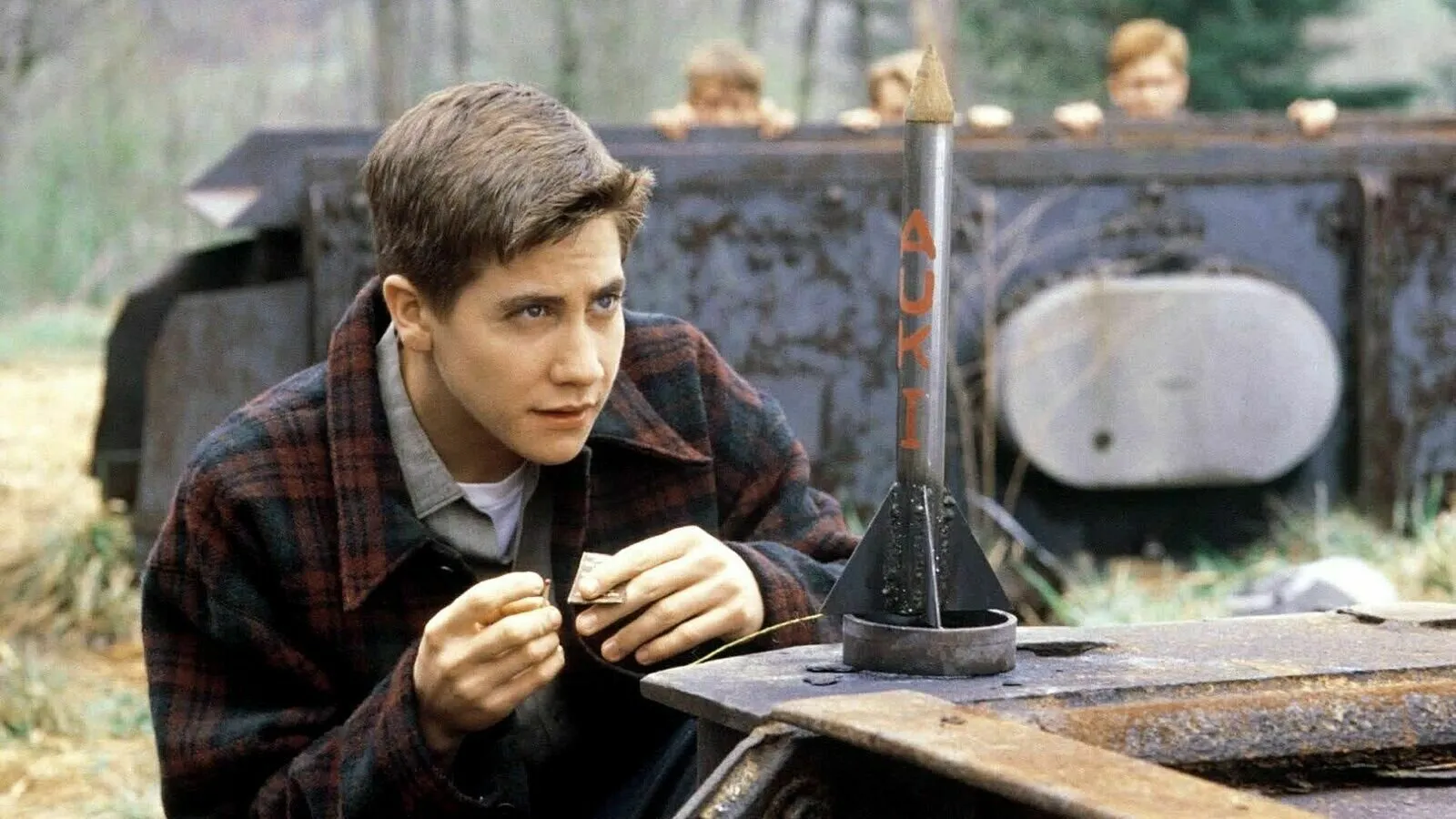 Frame from the movie "October Sky" (1999)
