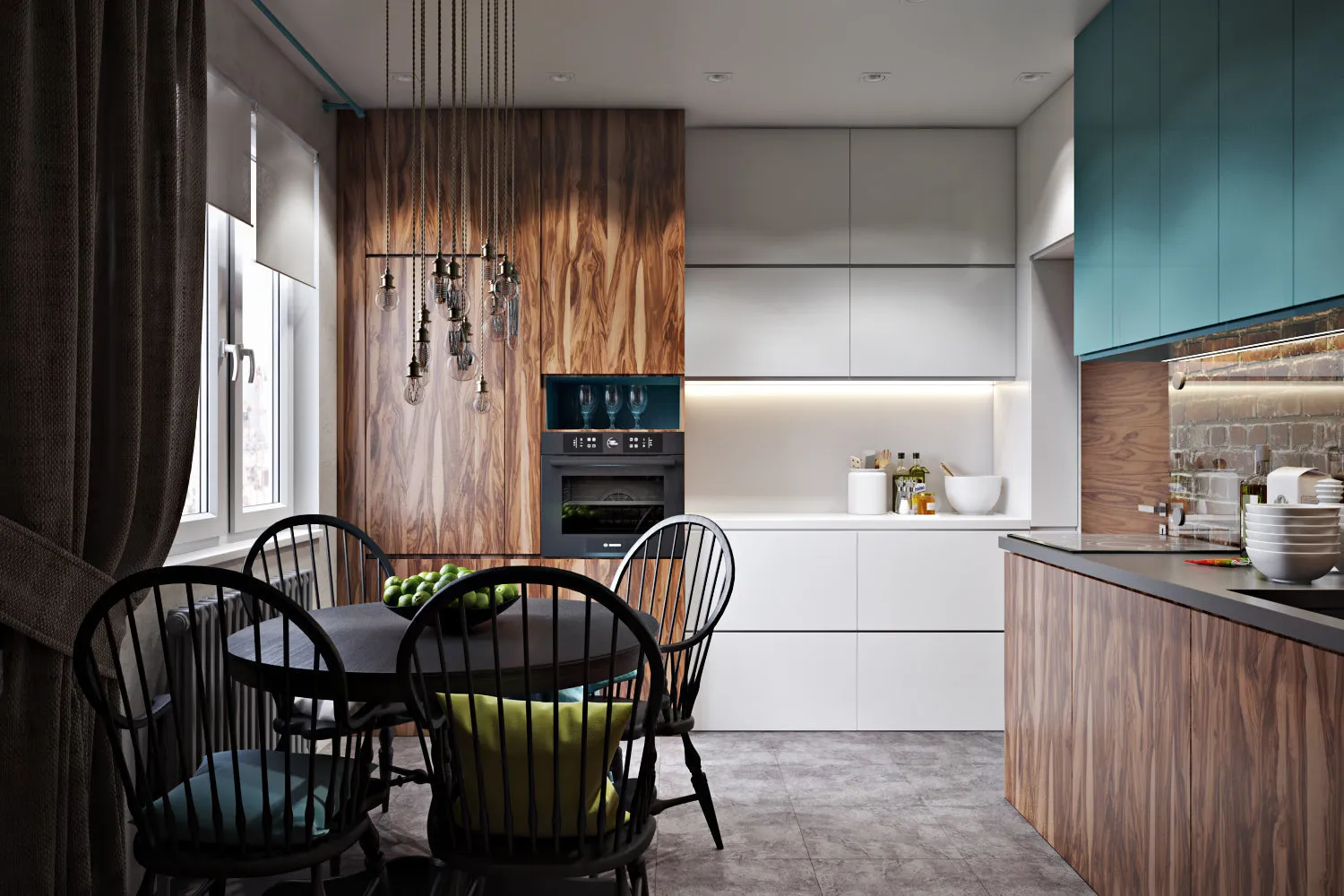 Фотография: Кухня и столовая в стиле Современный, Эко, Декор интерьера, Советы, актуальный интерьер – фото на нашем сайте