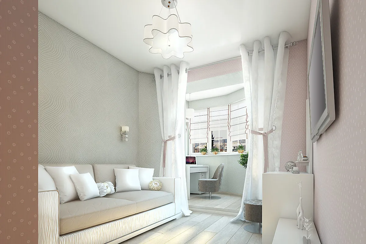 照片：现代风格客厅，技巧 – 我们网站上的照片