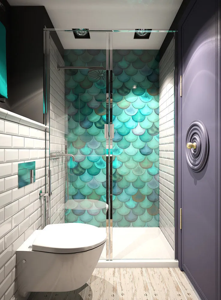 Фотография: Ванная в стиле Современный, Декор интерьера, Советы, актуальный интерьер – фото на нашем сайте