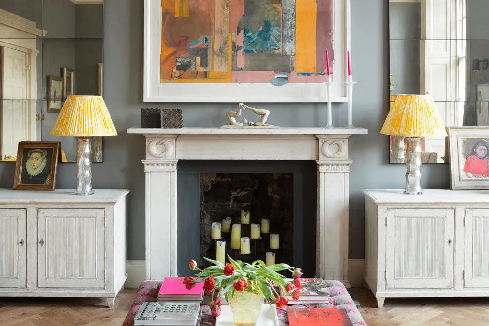 照片：普罗旺斯和乡村风格客厅，室内装饰，公寓，英格兰 – 我们网站上的照片