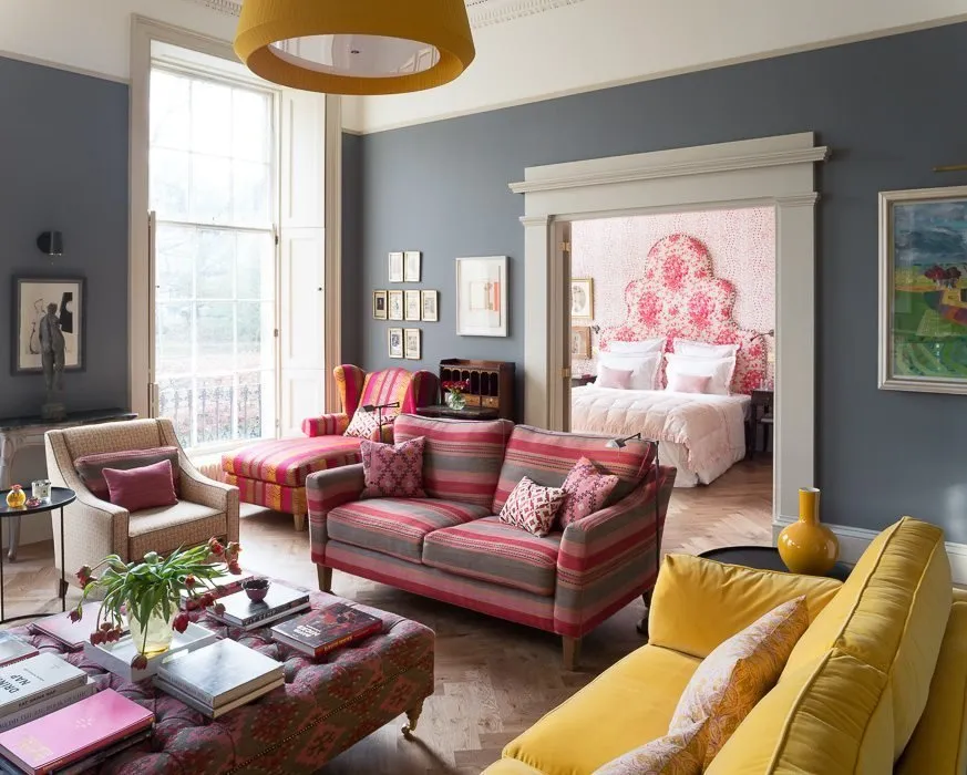 照片：普罗旺斯和乡村风格客厅，室内装饰，公寓，英格兰 – 我们网站上的照片