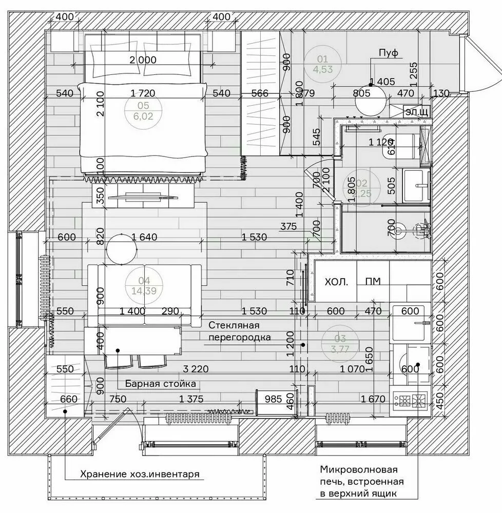 Foto: estilo minimalista, Apartamento compacto, Consejos – foto en nuestro sitio web
