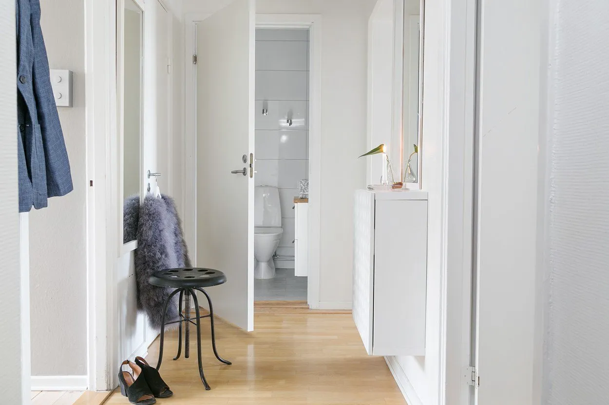 照片:北欧风格走廊,室内装饰,公寓 – 我们网站上的照片