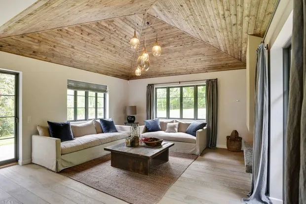 照片:北欧风格的客厅、极简主义、现代、房屋、白色、灰色、棕色、家居与花园——我们网站上的照片