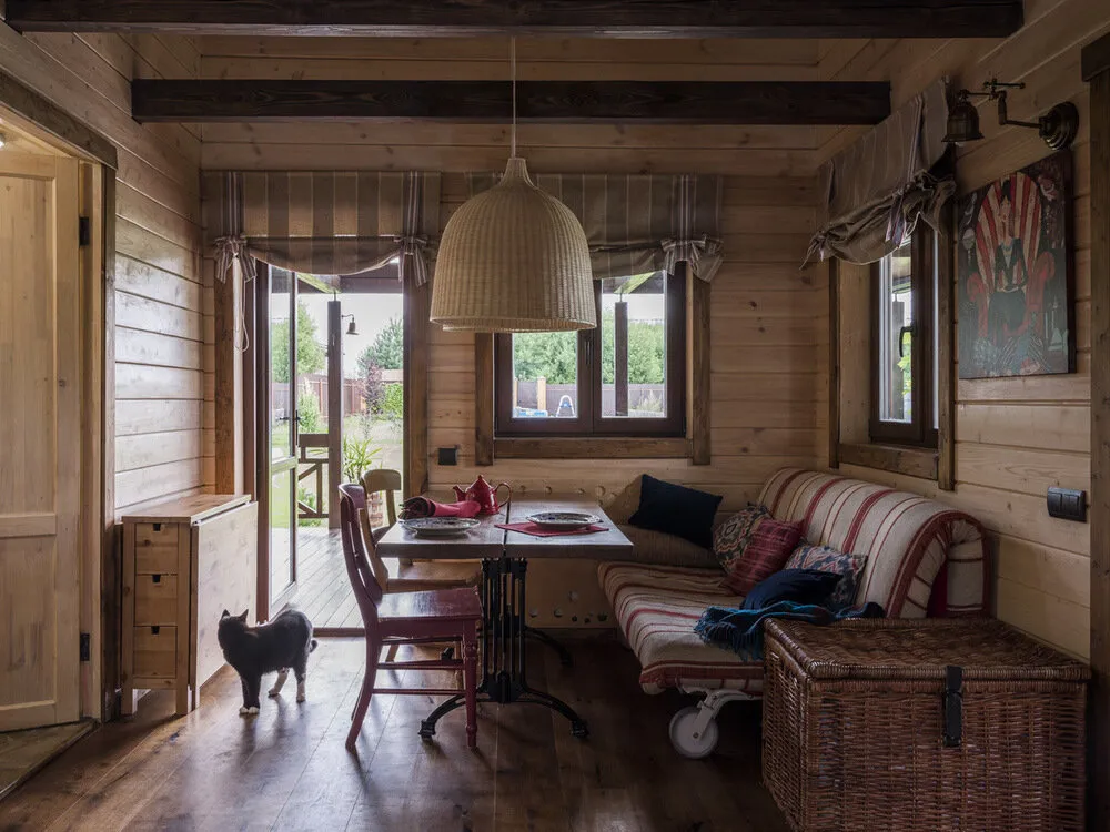 Foto: estilo moderno, Interior de habitación, Reforma, Finca, Interiores de casa, Terraza de finca, Casa acogedora, Cómo decorar una casa de campo, Menos de 40 metros, Diseño de casa de campo, Cabaña de finca, Interiores de casa de campo – fotos en nuestro sitio web