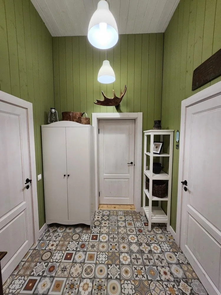 Photo : style , Maison, Projet du jour, Maison et maison de camp, 4 chambres ou plus, Plus de 90 mètres carrés, Carélie, moderne avec des éléments de minimalisme et de style scandinave, Ekaterina Zelenovskaya – photo sur notre site