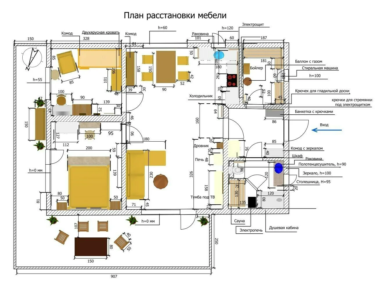 Foto: estilo , Casa, Proyecto del día, Casa y finca, 4 habitaciones o más, Más de 90 metros cuadrados, Karelia, moderno con elementos de minimalismo y estilo escandinavo, Ekaterina Zelenovskaya – foto en nuestro sitio web
