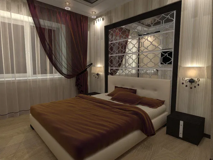 照片:斯堪的纳维亚卧室,技巧 – 我们网站上的照片