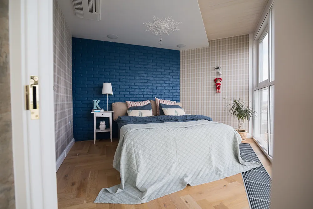 照片:斯堪的纳维亚卧室,技巧 – 我们网站上的照片