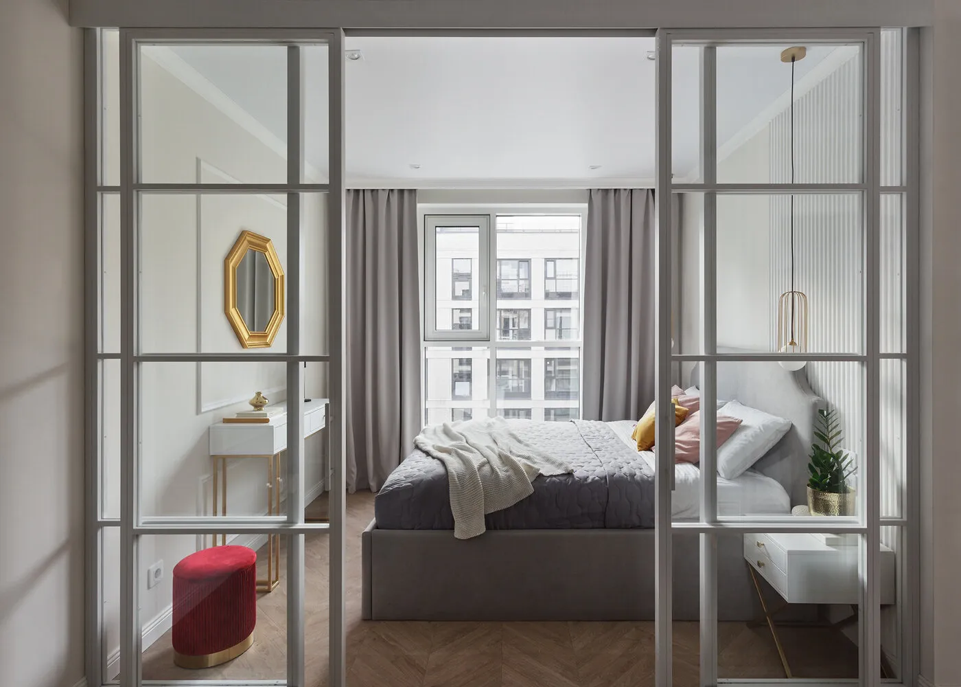 Foto: Habitación en estilo Clásico, Moderno, Apartamento, Proyecto de la Semana, San Petersburgo, Edificio de hormigón, 2 habitaciones, hasta 40 m², 40-60 m², Alena Matiso – foto en nuestro sitio web