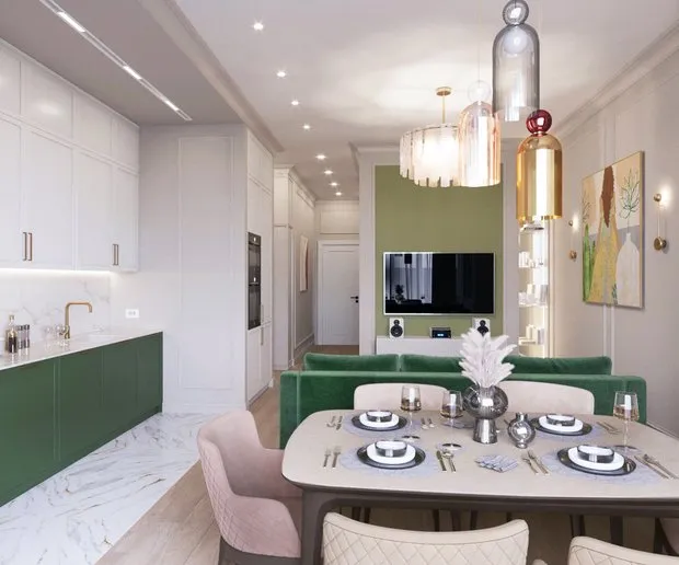 Foto: en estilo tránsito, Departamento pequeño — fotos en nuestro sitio web