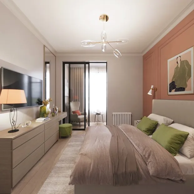 Foto: en estilo tránsito, Departamento pequeño — fotos en nuestro sitio web