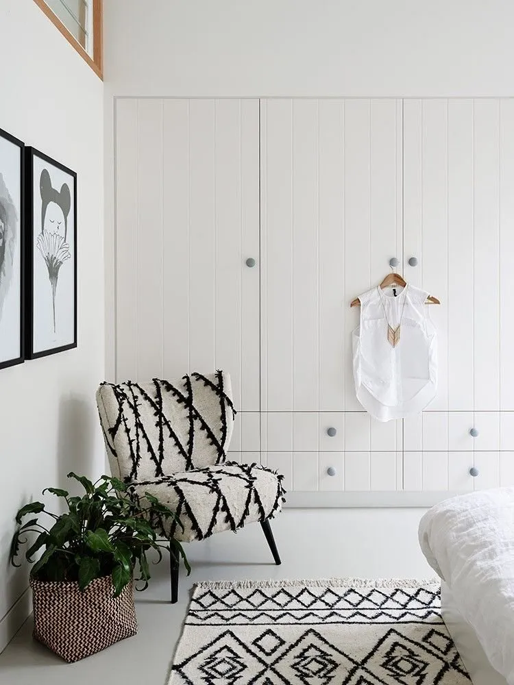 照片:北欧卧室,小公寓,技巧,鲁斯兰·基尔尼查斯基 – 我们网站上的照片