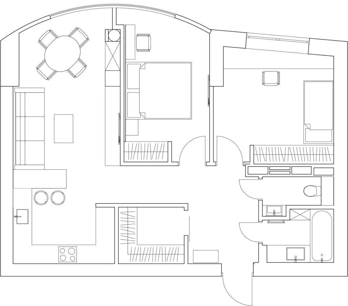 Foto: in Stil , Wohnung, Planung, Umplanung, Führer – Foto auf unserer Website