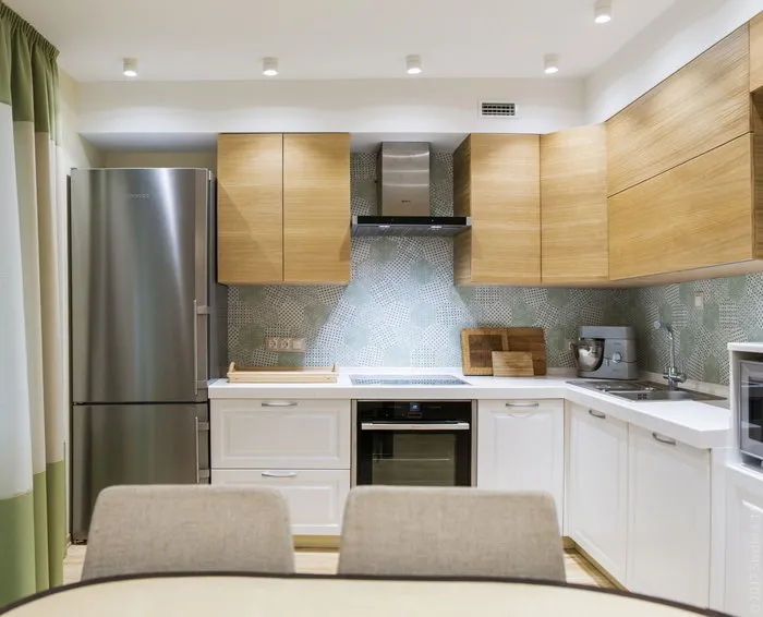 照片：现代风格厨房和餐厅，技巧，Studio 3.14，纳达·卡珀，玛丽娜·科兹利亚科娃 – 我们网站上的照片