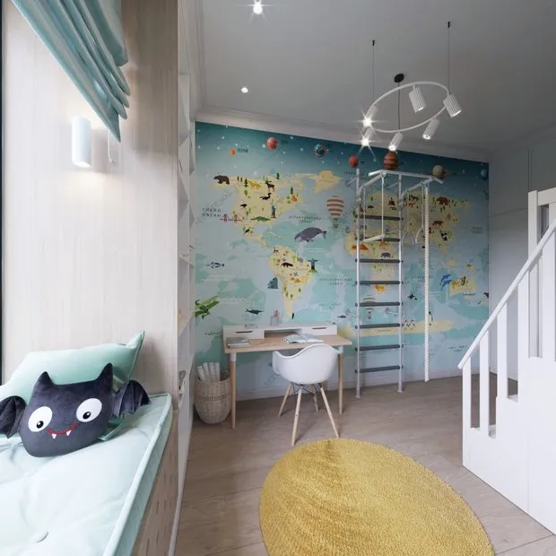 Foto: en estilo tránsito, Departamento pequeño — fotos en nuestro sitio web