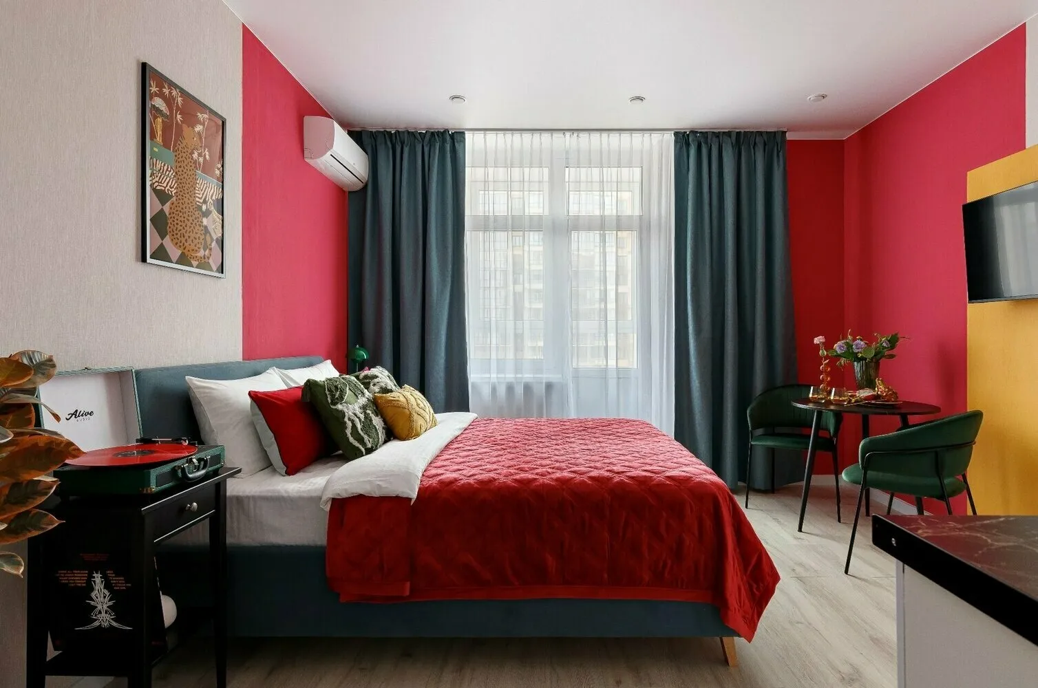 Photo: Style, Apartment, Guide, Accent wall in interior design, Standard apartment design, Compact living – photo on our website