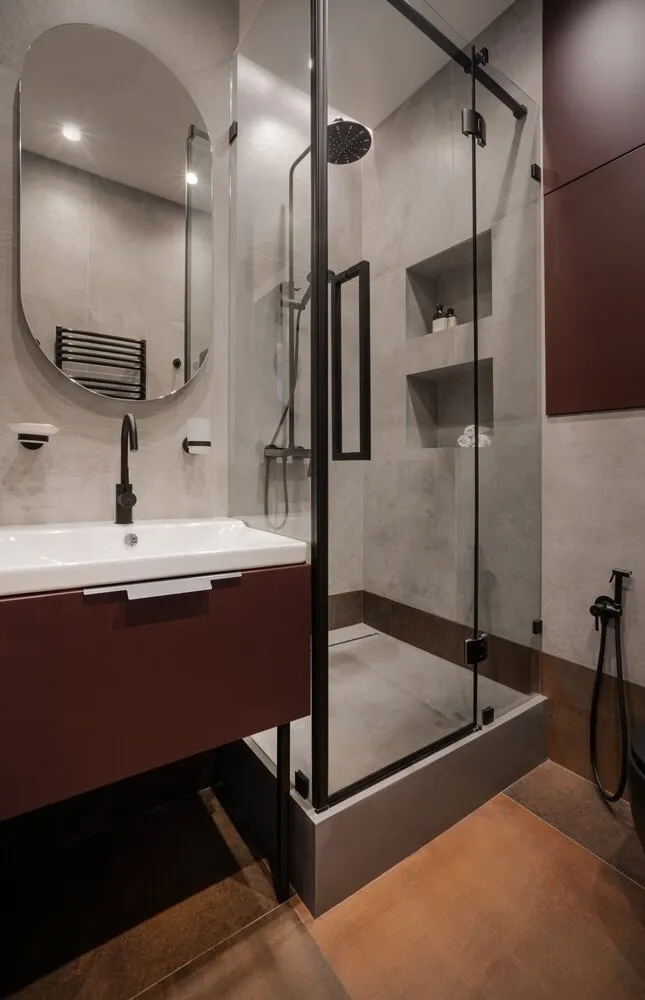 Foto: estilo moderno, apartamento, minimalismo, proyecto de la semana, Moscú, Evgenia Matveenko, FlatsDesign, 3 habitaciones, 60-90 metros cuadrados – foto en nuestro sitio web