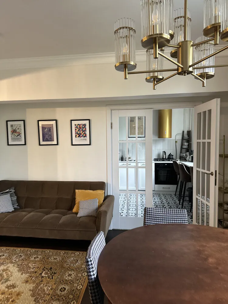 Фотография: в стиле Современный, Квартира, Переделка, Сталинка, 4 и больше, 60-90 метров, Винтажный, Олеся Цветкова, Юля Попова – фото на нашем сайте