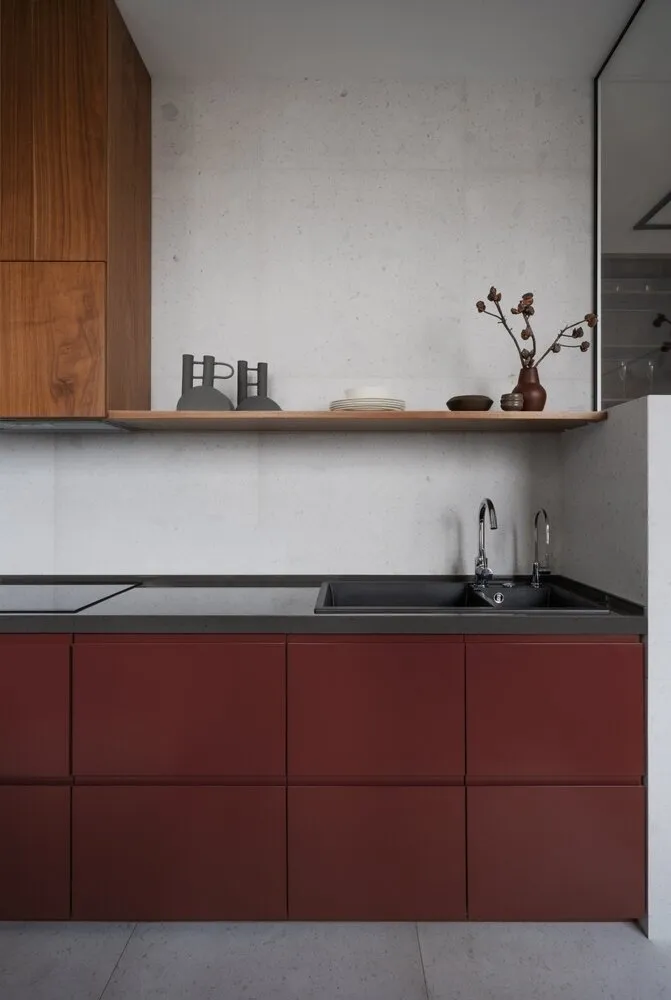 Foto: estilo moderno, apartamento, minimalismo, proyecto de la semana, Moscú, Evgenia Matveenko, FlatsDesign, 3 habitaciones, 60-90 metros cuadrados – foto en nuestro sitio web