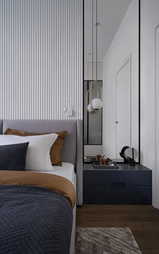 Foto: estilo moderno, apartamento, minimalismo, proyecto de la semana, Moscú, Evgenia Matveenko, FlatsDesign, 3 habitaciones, 60-90 metros cuadrados – foto en nuestro sitio web