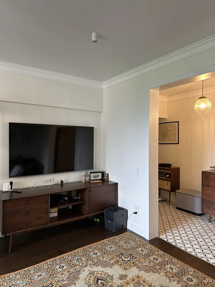 Фотография: в стиле Современный, Квартира, Переделка, Сталинка, 4 и больше, 60-90 метров, Винтажный, Олеся Цветкова, Юля Попова – фото на нашем сайте