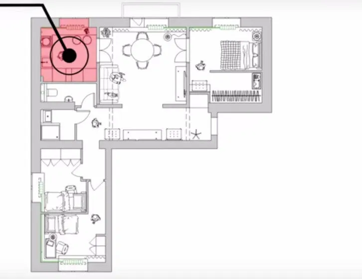 Фотография: в стиле Современный, Квартира, Переделка, Сталинка, 4 и больше, 60-90 метров, Винтажный, Олеся Цветкова, Юля Попова – фото на нашем сайте