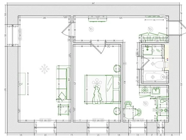 Photo: Style, Apartment, Renovation, Moscow, Repair in Practice, 2 Rooms, 40-60 Square Meters – photos on our website
