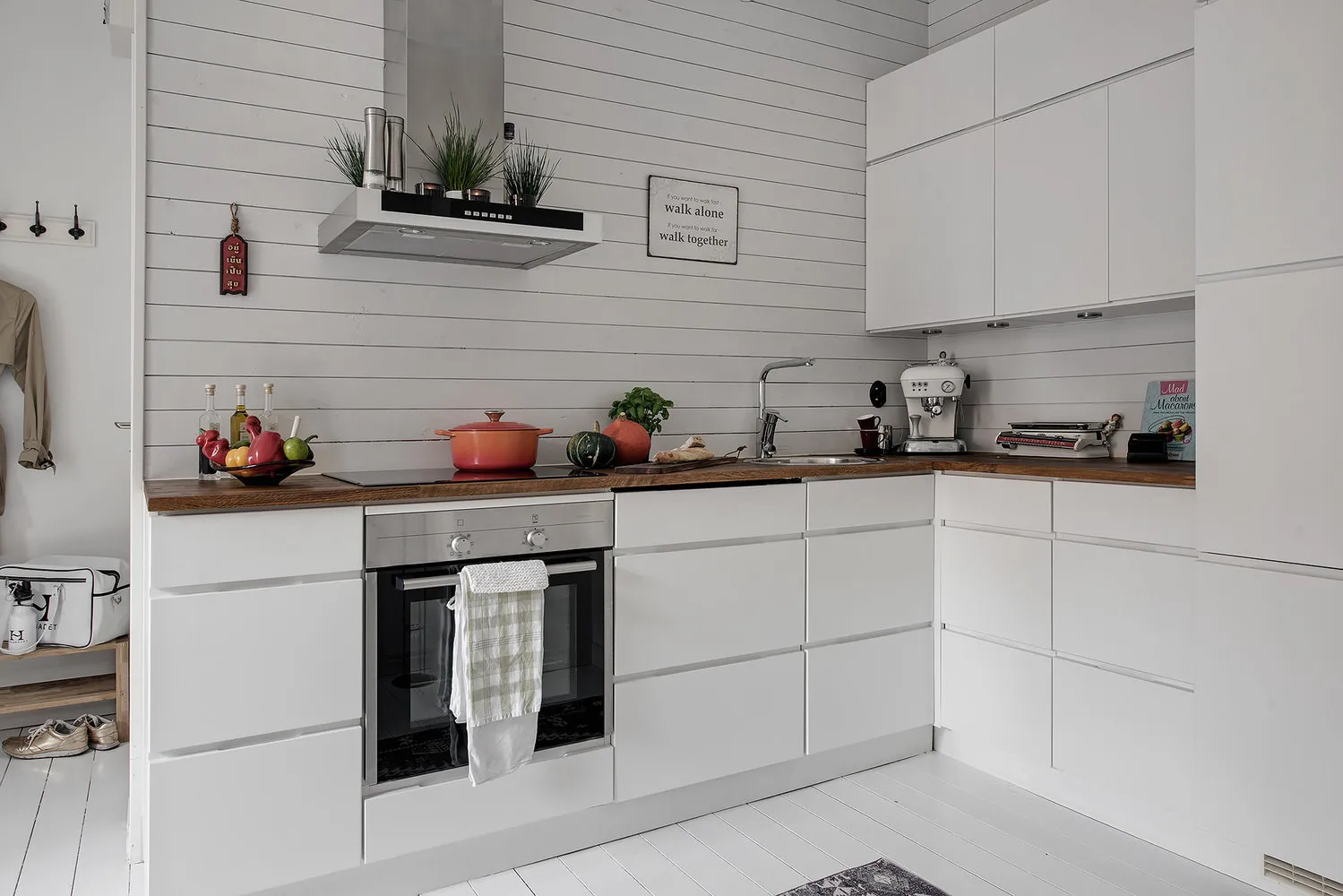 照片：北欧风格厨房和餐厅，现代，室内装饰，公寓，瑞典，1室，不超过40平方米 – 我们网站上的照片