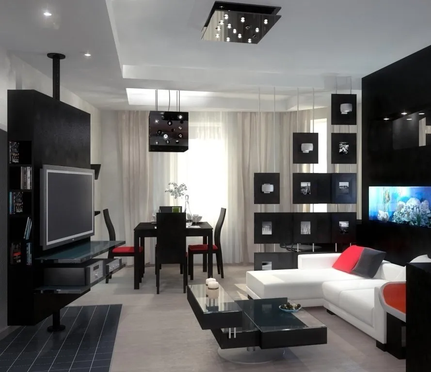 照片:现代客厅,提示 – 我们网站上的照片