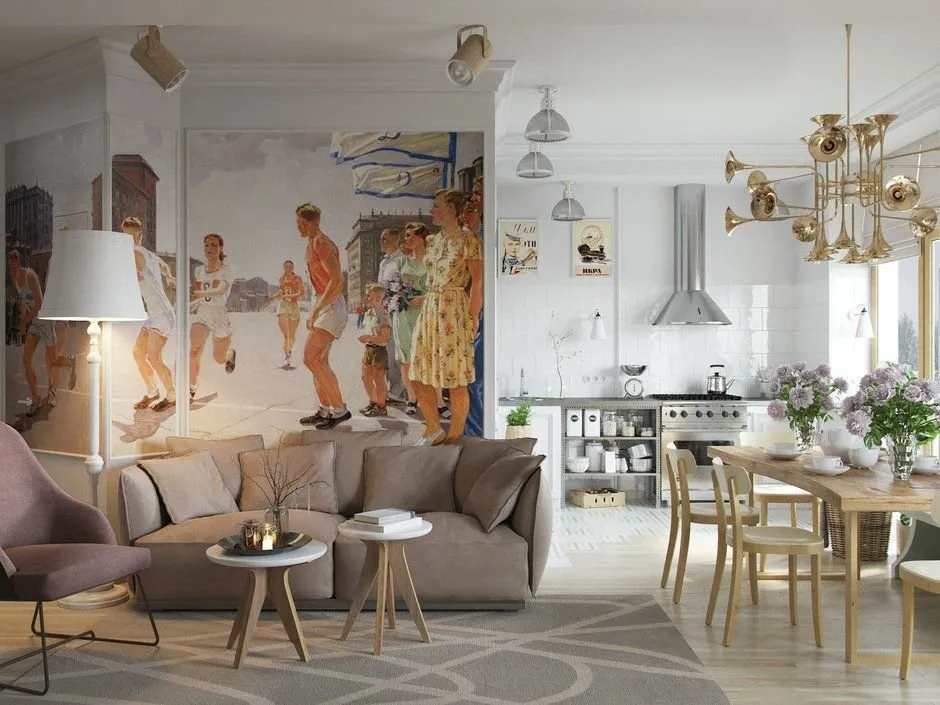 图片：装饰风格厨房和餐厅、客厅、卧室、室内装饰、技巧、Moroso、Cc-tapis、Roberto Cavalli、ToTaste Studio、Margarita Rasskazova、Oksana Butman、Artpartner、SalonedelMobileMoscow – 我们网站上的照片